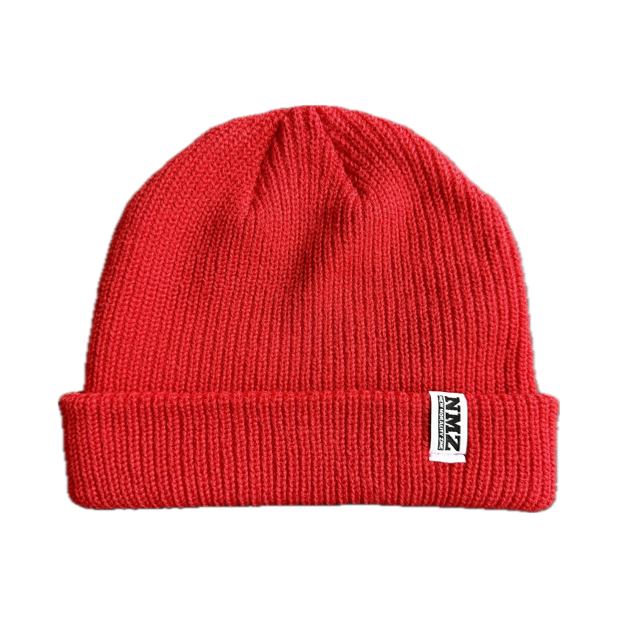 NMZ "Tag" Red Beanie