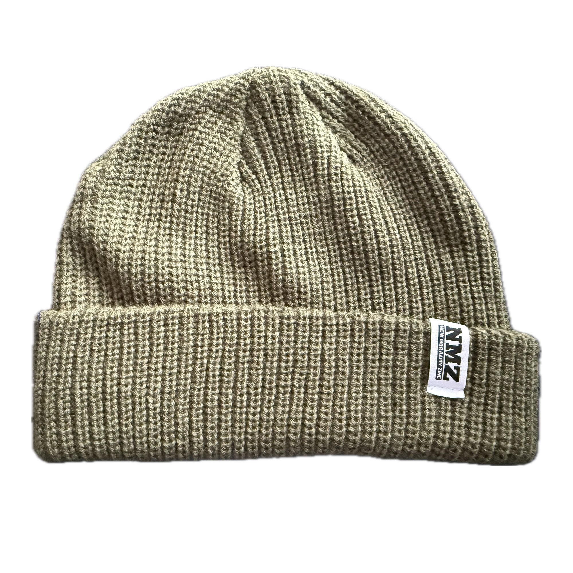 NMZ "Tag" Army Green Beanie