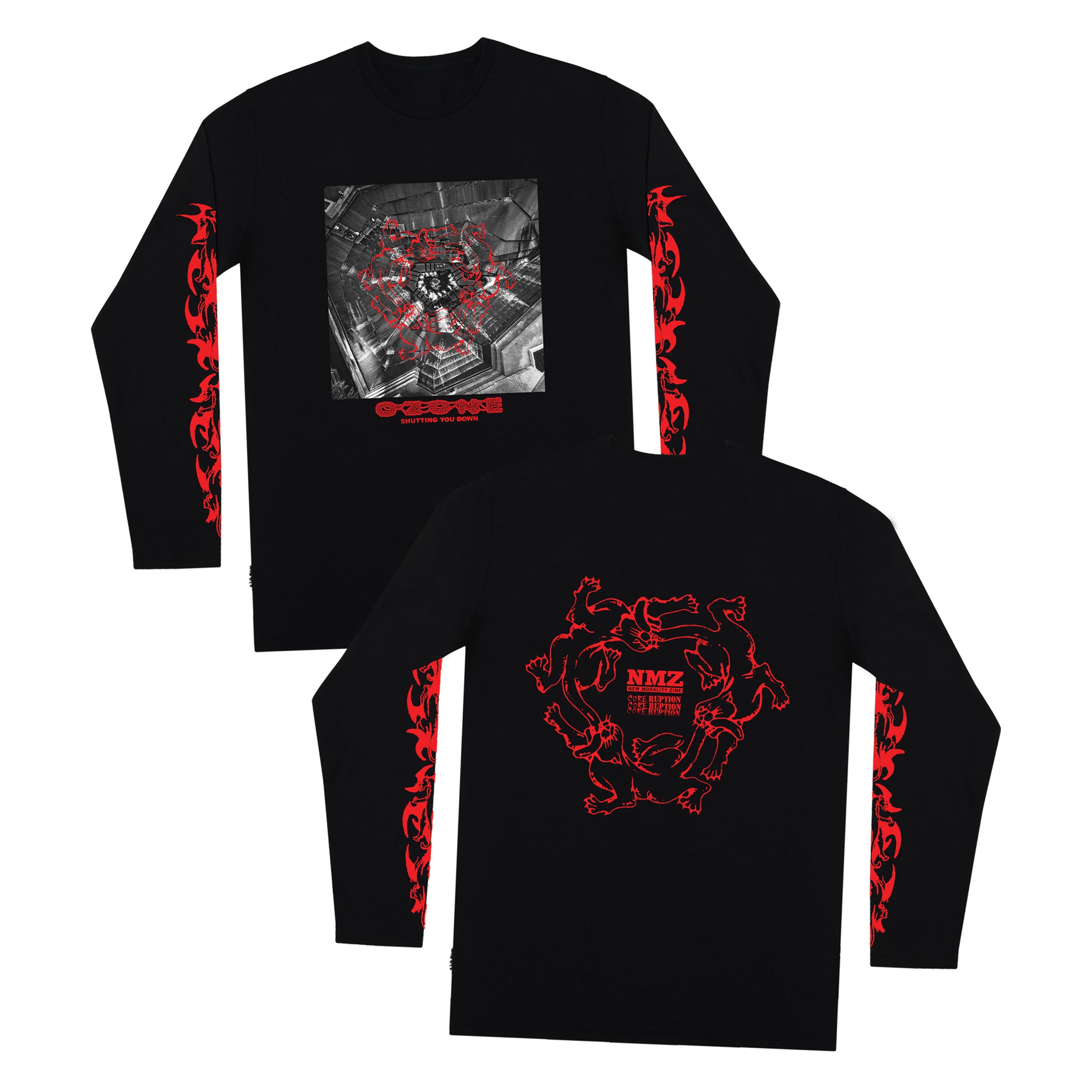 Tribal Black Long Sleeve