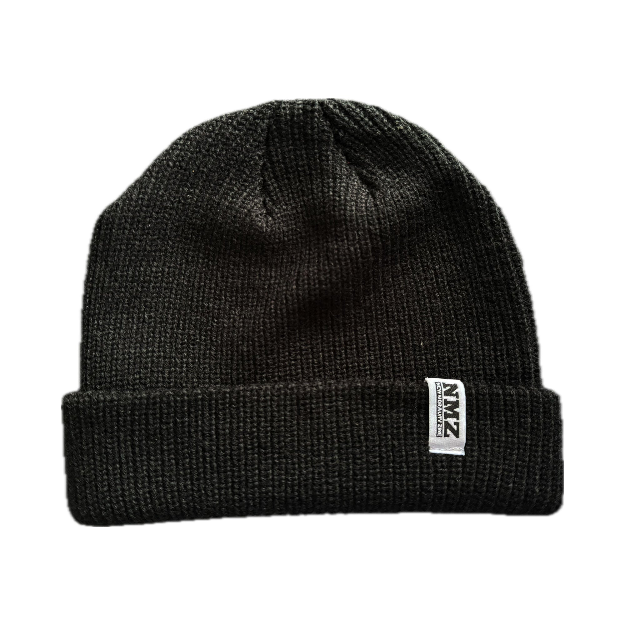 NMZ "Tag" Black Beanie